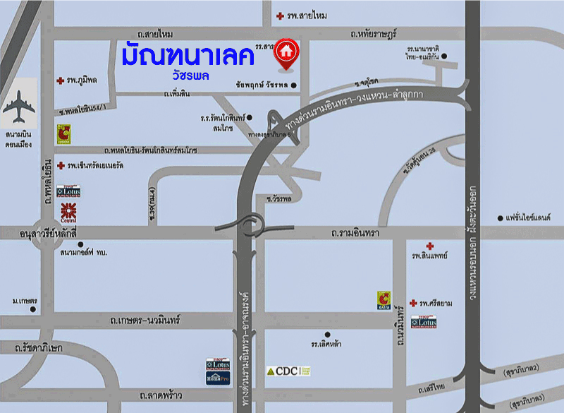 *****บ้านเดี่ยวมือสองกรุงเทพมหานคร โครงการ มัณฑนา เลค วัชรพล เนื้อที่กว้าง 55.4 ตร.ว. ฟังก์ชัน 3 ห้องนอน 3 ห้องน้ำ 2 ที่จอดรถ แถมฟรี! 4 เครื่องปรับอากาศ 2 เครื่องทำน้ำอุ่น บนทำเลแห่งการเดินทาง เชื่อมต่อ ถนนลำลูกกา, ถนนพหลโยธิน ใกล้รถไฟฟ้าสายสีเขียว "สถานีสายหยุด" ประมาณ 20 นาทีก็ถึง